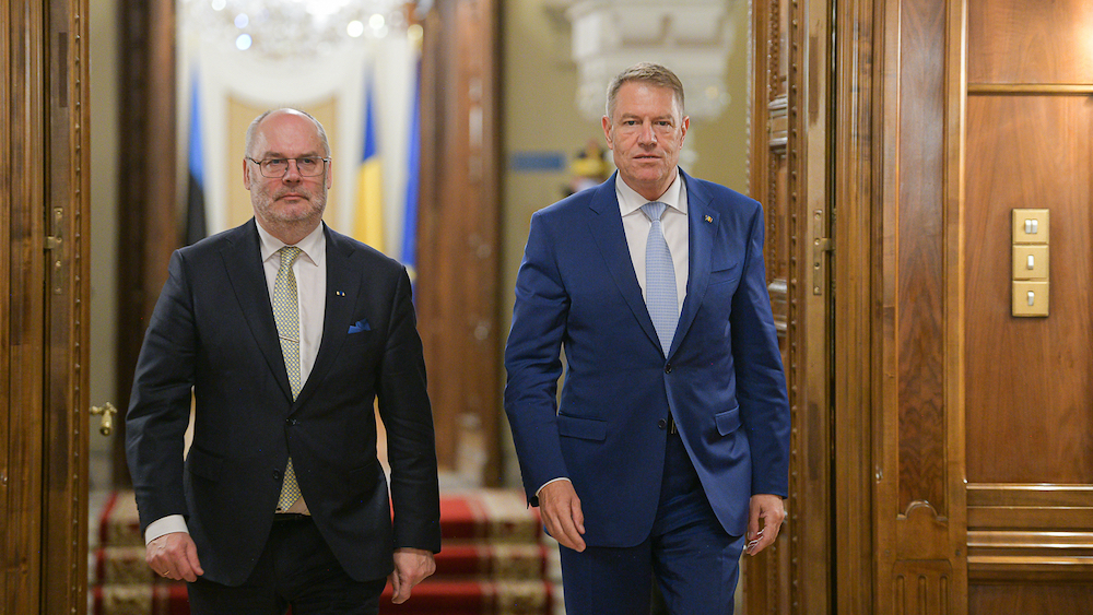 Klaus Iohannis and Alar Karis